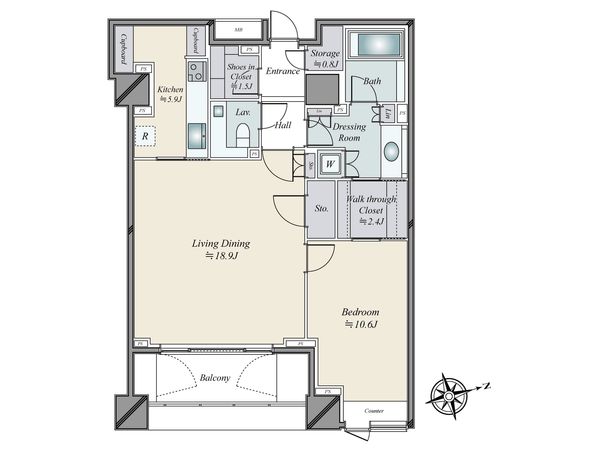 間取図(平面図)