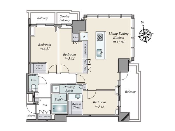 間取図(平面図)