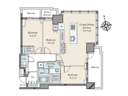 間取図(平面図)