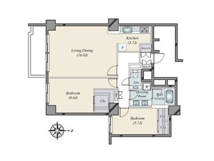 間取図(平面図)