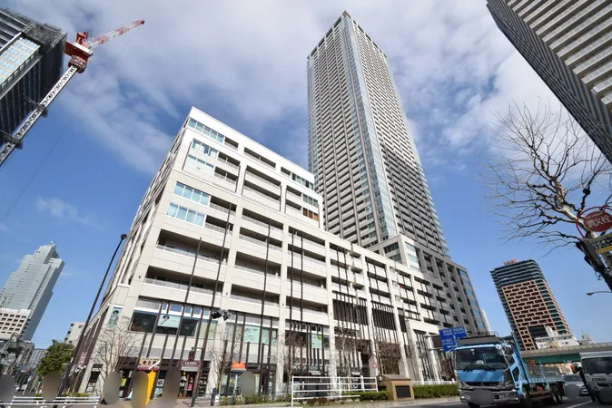 「月島」駅直結、エリアを代表するランドマークタワーマンション