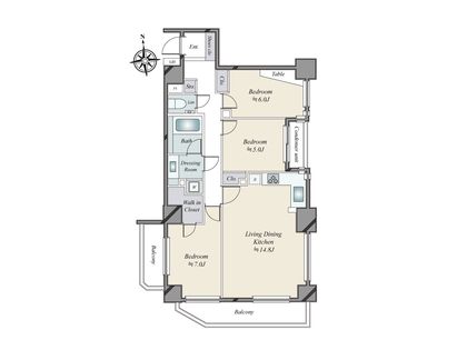 間取図(平面図)