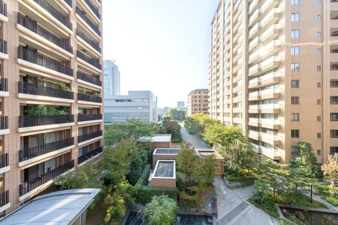 リビングからの眺望（2025年10月撮影）