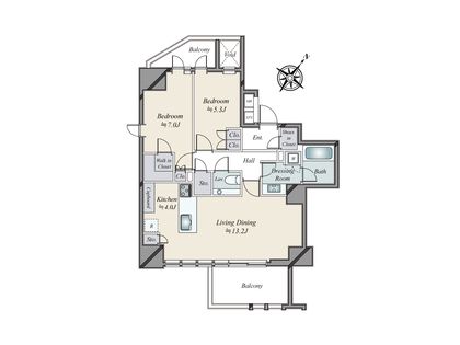 間取図(平面図)