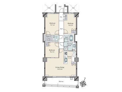 間取図(平面図)