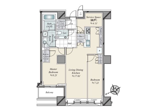 三田ガーデンヒルズ ウエストヒル 間取図(平面図)