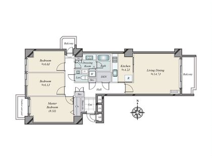 間取図(平面図)