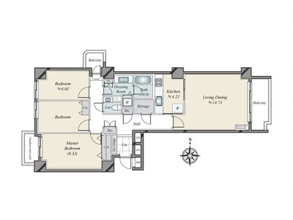 間取図(平面図)