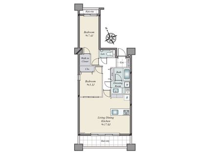 間取図(平面図)