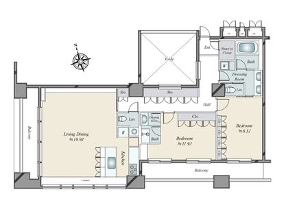 間取図(平面図)