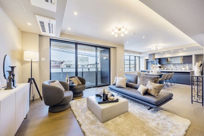 グランドメゾン渋谷大山町 リビング リビング