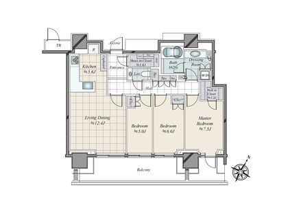 間取図(平面図)