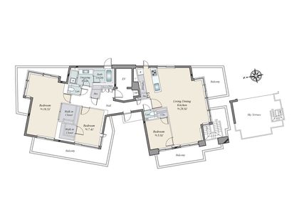 間取図(平面図)