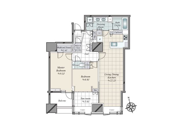 三田ガーデンヒルズ ノースヒル 間取図(平面図) 間取図(平面図)