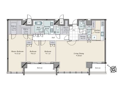 間取図(平面図)