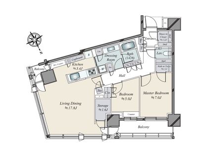 間取図(平面図)