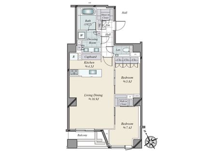 間取図(平面図)