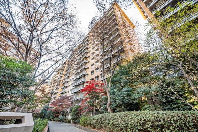 広尾ガーデンヒルズ ウエストヒル 外観