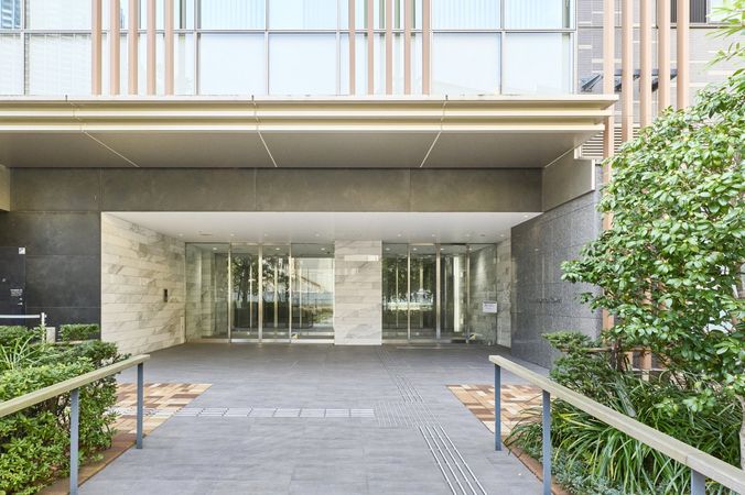 パークコート浜離宮 ザ タワー エントランス パークコート浜離宮 ザ タワー エントランス