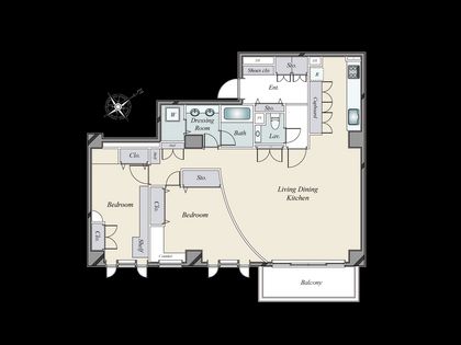 間取図(平面図)