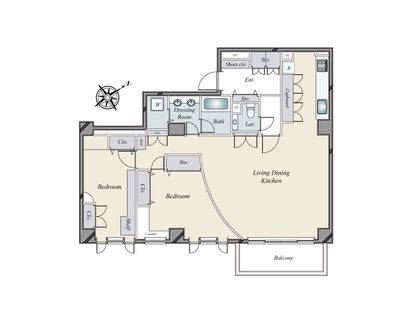 間取図(平面図)