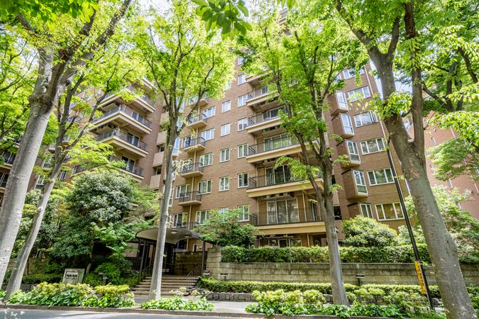 広尾ガーデンヒルズ イーストヒルB棟 外観