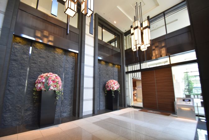 GLOBAL FRONT TOWER エントランス GLOBAL FRONT TOWER エントランス