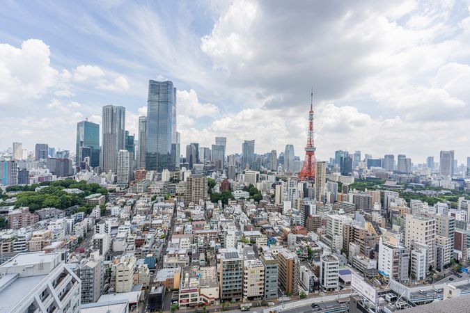 パークコート麻布十番 ザ・タワー 眺望