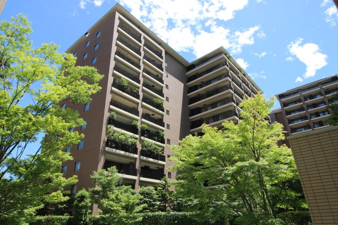 広尾ガーデンフォレスト H棟 外観 広尾ガーデンフォレスト H棟 外観