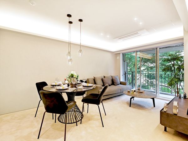 広尾ガーデンヒルズ ウエストヒルJ棟 リビング 広尾ガーデンヒルズ ウエストヒルJ棟 リビング