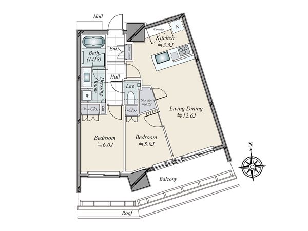 間取図(平面図)
