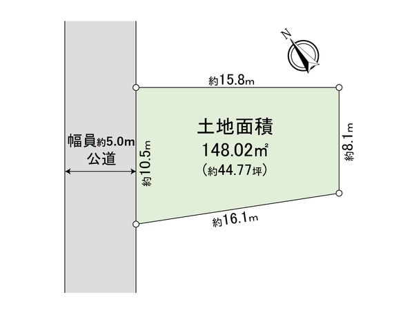 下志津新田 土地 区画図