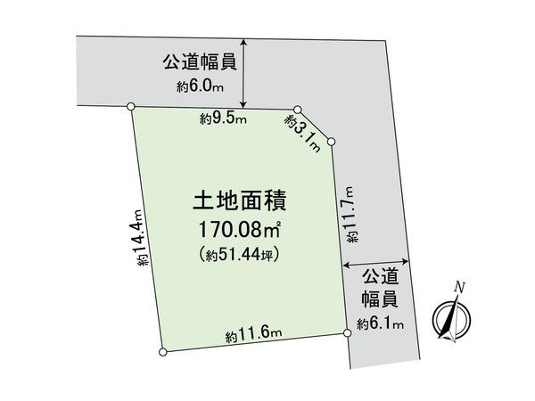 東千葉3丁目 土地 区画図 東千葉3丁目 土地 区画図