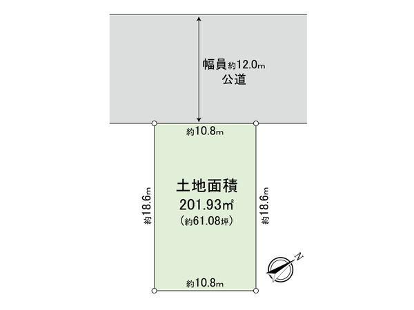 ちはら台南6丁目 土地 区画図