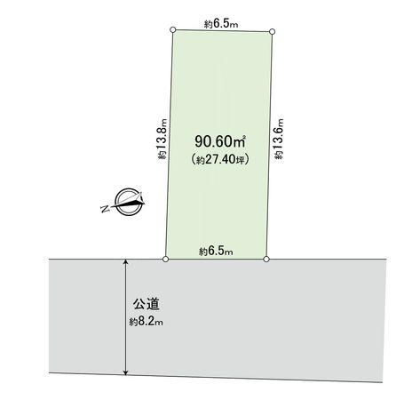 黒砂1丁目土地 区画図 黒砂1丁目土地 区画図