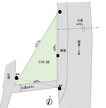 宮崎町土地 区画図 宮崎町土地 区画図