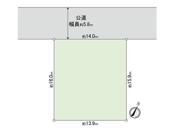 四街道市みそら4丁目 土地 区画図 四街道市みそら4丁目 土地 区画図