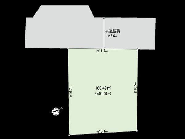 都賀の台4丁目土地 区画図 区画図