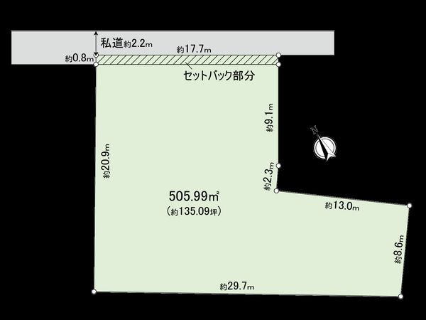 五所土地 区画図 区画図