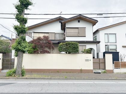 宮野木町 土地 前面道路含む外観