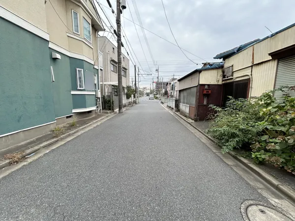 前面道路