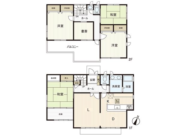 おゆみ野5丁目 戸建 間取図(平面図)