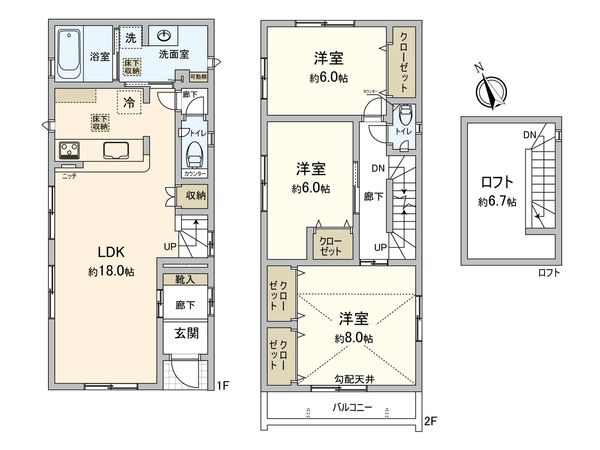 間取図(平面図)
