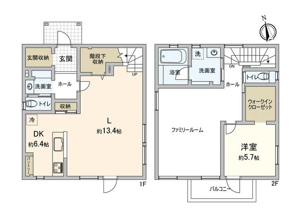 高田町 戸建 間取図(平面図) 高田町 戸建 間取図(平面図)