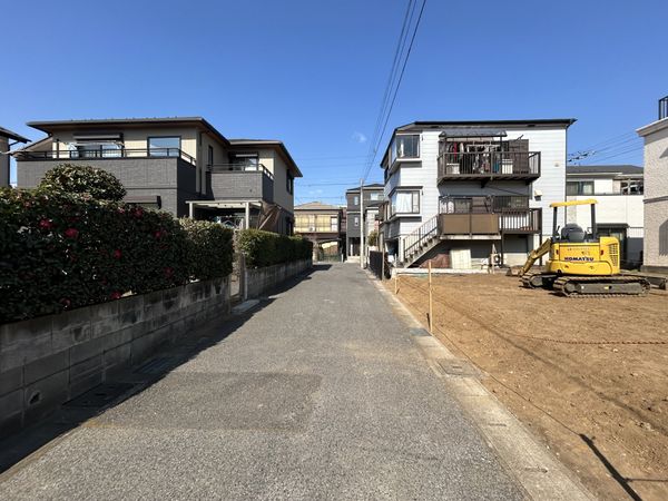 祐光1丁目新築戸建 前面道路含む外観 祐光1丁目新築戸建 前面道路含む外観