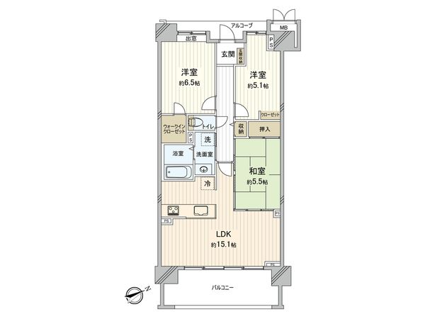 間取図(平面図)
