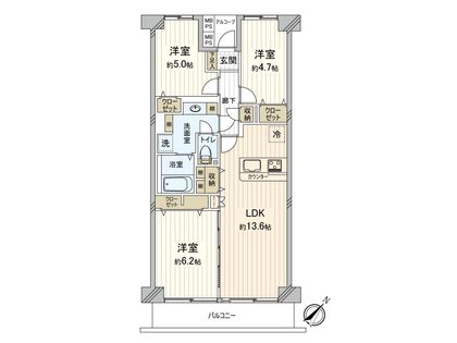 間取図(平面図)
