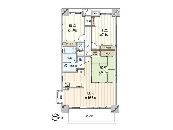 間取図(平面図)