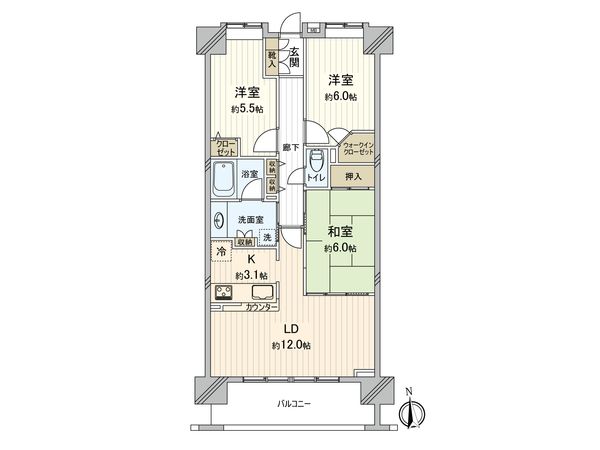 間取図(平面図)
