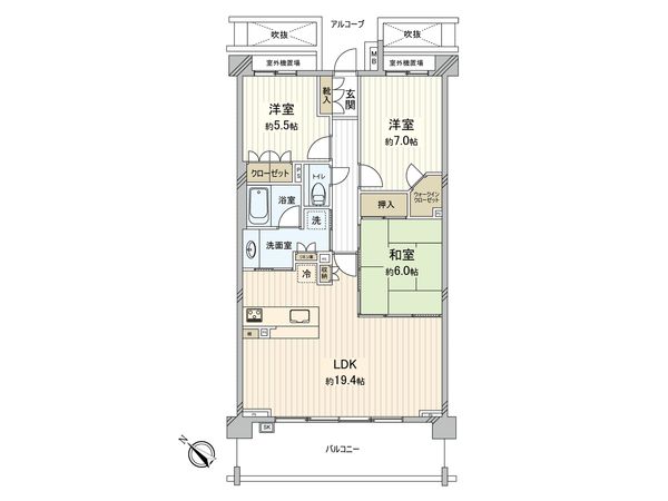 The NOBUTO HILLS FOREST COURT 間取図(平面図) The NOBUTO HILLS FOREST COURT 間取図(平面図)